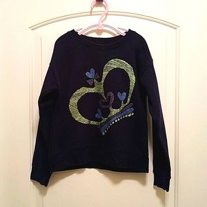 *5/$20* Hanes Navy Blue Crown Sweat Shirt